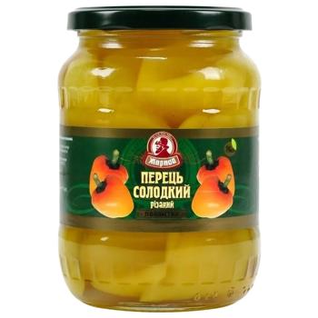 Zhyrnov Sliced Petals Sweet Pepper 680g - buy, prices for Chudo Market - photo 1