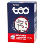 Teo Dry Food with Beef for Cats 400g