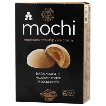 Морозиво Рудь Mochi пломбір кава мак'ято 6шт 40г - купити, ціни на За Раз - фото 2