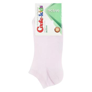 Conte Kids Active Light-Pink Short Children's Socks Size 20 - buy, prices for NOVUS - photo 1