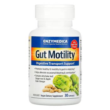 Enzymedica Gut Motility Digestive Transport Support 30 capsules