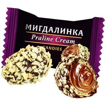 Shokoladno Myhdalynka Candies with Milk Chocolate Praline