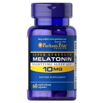 Puritan's Pride Melatonin 10mg 60 capsules - buy, prices for Biotus - photo 1