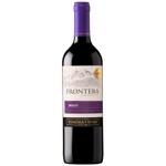 Вино Frontera Merlot красное полусухое 12% 0,75л