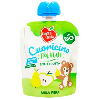 Пюре фруктове Cuore di Frutta Яблуко та груша 90г