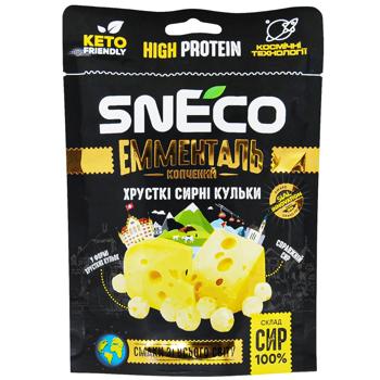 SnEco Smoked Emmental Cheese Snack 28g - buy, prices for ULTRAMARKET - photo 1