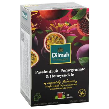 Dilmah Passion Fruit, Pomegranate and Honeysuckle Black Tea 1,5g*20pcs