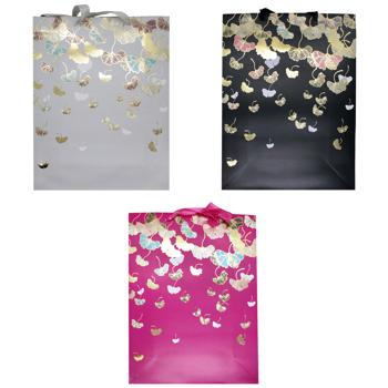 Пакет подарочный бумажный 30*39*12см - купить, цены на КОСМОС - фото 1