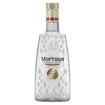 Водка Хортица Премиум 40% 0,5л - купить, цены на Чудо Маркет - фото 1