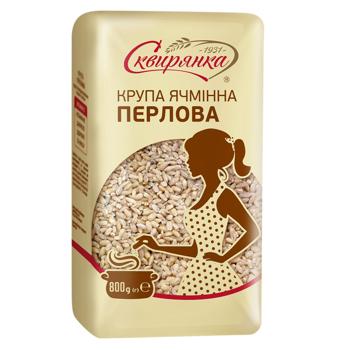 Крупа ячменная Сквирянка перловая 800г - купить, цены на - фото 3
