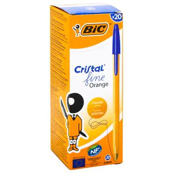 BIC Orange Blue Ballpoint Pen 20pcs - buy, prices for - photo 3