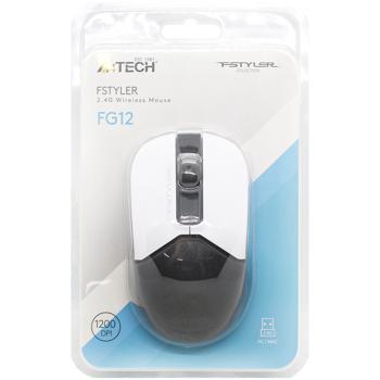 Мышь A4Tech Fstyler FG12 Wireless Panda беспроводная - купить, цены на Auchan - фото 1