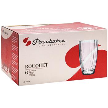 Стакан Pasabahce Bouquet для коктейля 350мл 6шт - купить, цены на Auchan - фото 3