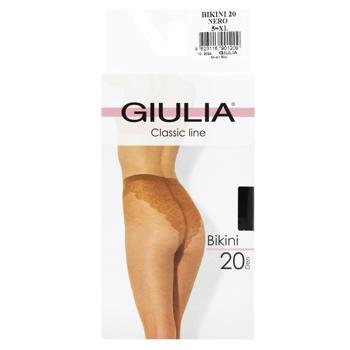 Колготы женские Giulia Bikini 20 Den р.5 Nero
