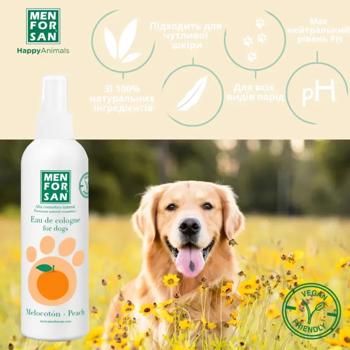 Menforsan Peach Eau de Cologne for Dogs 125ml - buy, prices for - photo 3