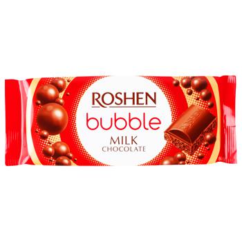 Шоколад молочный Roshen пористый 80г - купить, цены на КОСМОС - фото 1