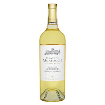 Chateau Mukhrani Rkatsiteli White Dry Wine 12.5% 0.75l - buy, prices for MegaMarket - photo 1