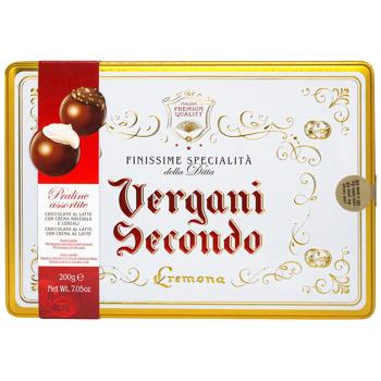 Цукерки Vergani Асорті Вінтаж червона коробка 200г - купити, ціни на КОСМОС - фото 1