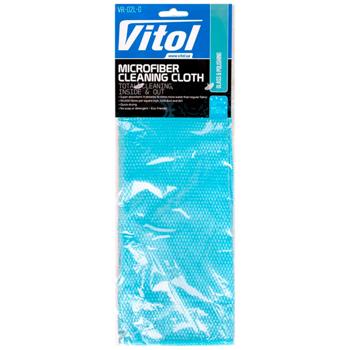 Vitol Microfiber Glass and Polishing Car Cleaning Cloth 35х35cm