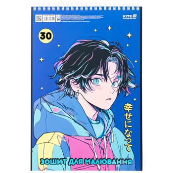 Kite A4 Drawing Notebook on Spiral 30 Sheets in assortment - buy, prices for - photo 3