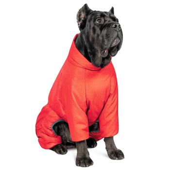 Pet Fashion Cold Raincoat for Dogs s.4XL Red - buy, prices for MasterZoo - photo 2