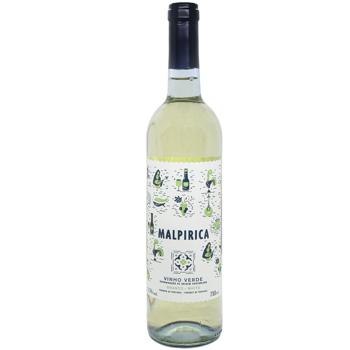 Вино Vinho Verde Malpirica біле 9.5% 0,75л - купить, цены на Auchan - фото 1