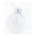 Transparent Christmas Ball 8cm