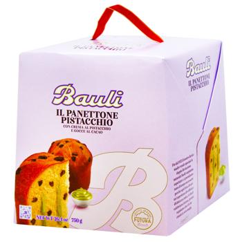 Кекс Bauli Панеттоне з фісташками 750г - купити, ціни на КОСМОС - фото 1