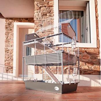 Ferplast Burn 100 Double Rodent Cage 95x57x121cm - buy, prices for MasterZoo - photo 5