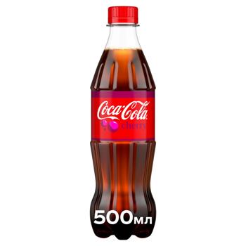 Напиток газированный Coca-Cola Cherry 0,5л - купить, цены на Таврия В - фото 1