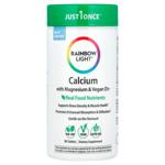 Кальцій, Магній і вітамін D3, Calcium With Magnesium & Vitamin D3, Rainbow Light, 90 таблеток