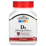 Vitamin d 21st century health care 110pcs Usa