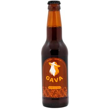 Beer Gava 6.1% 330ml glass bottle Ukraine - buy, prices for WINETIME - photo 1