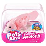 Игрушка интерактивная Pets Alive S1 Аксолотль 2xLR44 розовый