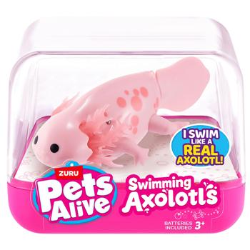Інтерактивна іграшка Pets Alive S1 аксолотль рожевий