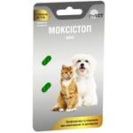 ProVET Moxistop Mini Tablets for Dogs and Cats 4kg for Treatment and Prevention of Helminthiasis 2pcs