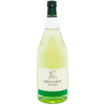 Вино игристое Cavicchioli Vino Bianco Frizzante Amabile белое полусладкое 8% 1,5л - купить, цены на WINETIME - фото 1