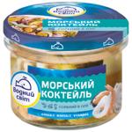 Vodnyi Svit New Zealand-Style Salted in Oil Seafood Cocktail 170g