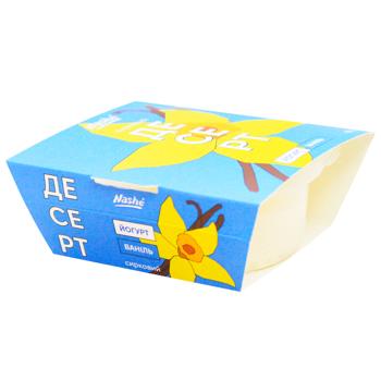Десерт творожный Nashe Йогурт-Ваниль 7% 100г - купить, цены на WINETIME - фото 1