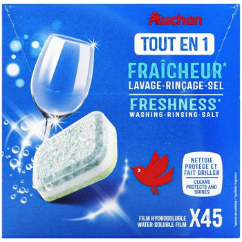 Auchan Dishwasher Tablets 45pcs - buy, prices for Auchan - photo 2