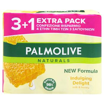 Palmolive Naturals Milk and Honey Solid Soap 4pcs*90g - buy, prices for Auchan - photo 3