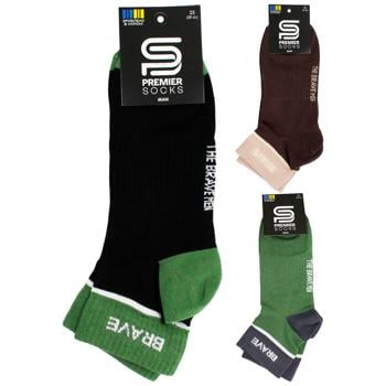 Шкарпетки Premier Socks чоловічі середні з високим бортом р.25, 27, 29 в асортименті