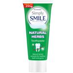 Simply Smile Natural Herbs Toothpaste 250ml