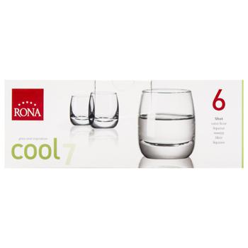 Стопки для водки Rona Cool 70 мл 6шт - купить, цены на ULTRAMARKET - фото 2