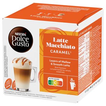 Кава в капсулах NESCAFÉ® DOLCE GUSTO® Latte Macchiato Caramel 145,6г 16шт - купити, ціни на NOVUS - фото 3