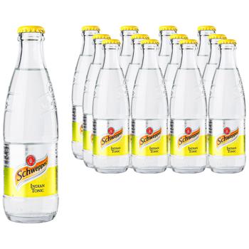 Напиток Schweppes Indian Tonic сильногазированный 250мл