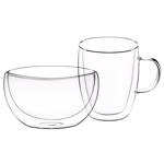 Ardesto Cup and Bowl 270ml + 500ml