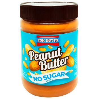 Паста арахісова Bon Nutts без цукру 500г