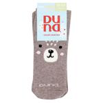 Duna Children's Socks s.14-16 Dark Beige