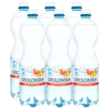 Obolonska Grapefruit and Ginger Flavor Extracarbonated Drink 2l - buy, prices for METRO - photo 3